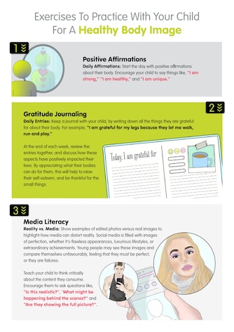 Exercises to Practice with You Child for a Healthy Body Image